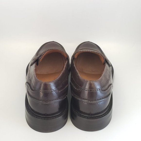 NEW Atelier Munro Loafers Chocolate Brown Fine Calf Shoes - #34 - Picture 8 of 9